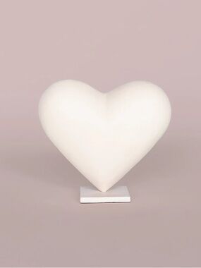 Indaba: Cast Aluminum Heart Statue